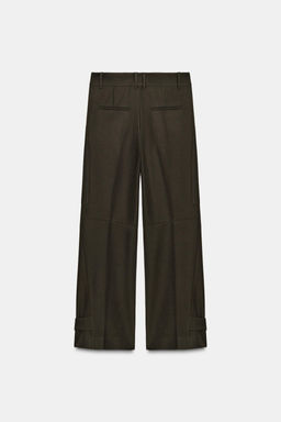 ZW COLLECTION LIMITED EDITION CARGO TROUSERS WITH ZIP