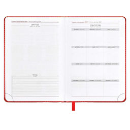 Ежедневник датированный 2024 ESCALADA, А6+, 176 л., арт. 63790/ 20 САРИФ КРАСНЫЙ  фото 8