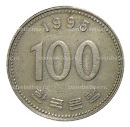 100 вон 1995 года Южная Корея
