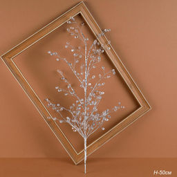 Цветок декоративный стеклярус 50 см на подставке / SA20227-A2 /уп 50/200/ - ГалеонТрейд фото 6