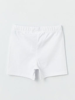 Beli Lastikli Basic K?z Bebek K?sa Tayt