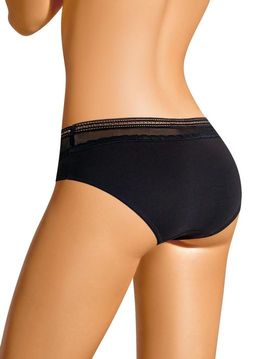 CLE B863/1 Трусы жен. Кружево хлопок чёрный - Clever wear фото 2