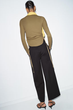 INTERLOCK TROUSERS - Zara фото 15