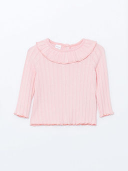 Bisiklet Yaka K?z Bebek Bluz ve Tayt 2li Tak?m - Waikiki фото 2