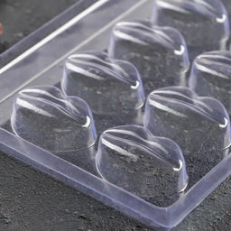 Цена за 20 шт. Форма для шоколада и конфет Губы, 12 ячеек, 22?11 см, прозрачная - Simaland фото 2