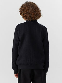 Бомбер для мальчиков черный - Mark formelle фото 2