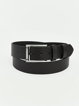 Deri G?r?n?ml? Erkek Kemer