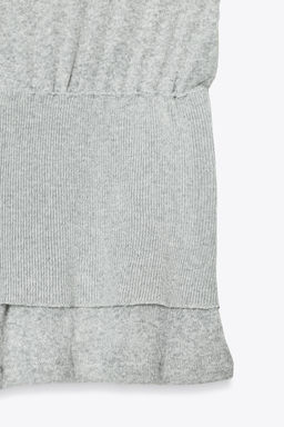 DOUBLE CORSET CHUNKY KNIT T-SHIRT - Zara фото 6