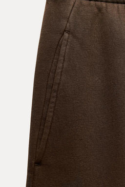 FADED WIDE-LEG TROUSERS - Zara фото 7