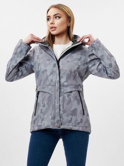 Ветровка MTFORCE женская softshell серого цвета 22005Sr  фото 3