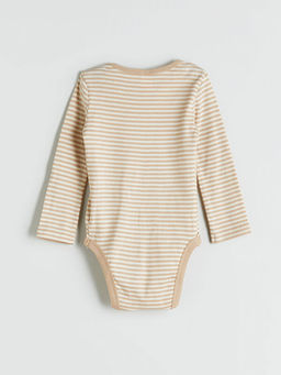 Bisiklet Yaka Erkek Bebek ??t??tl? Bodysuit