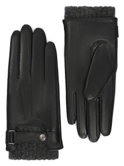 Перчатки муж п/ш LB-0981M black/grey - Eleganzza фото 2