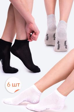 Набор носков 6 пар в сетку Happyfox