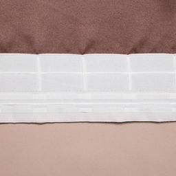 Штора блэкаут портьерная «Этель», 270×300 см, бежевая