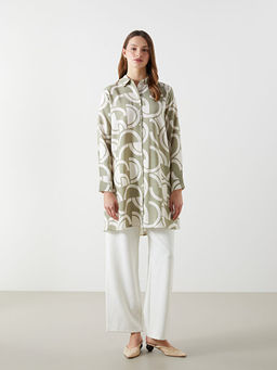 Desenli Kad?n G?mlek Tunik