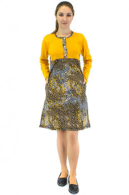 Арт. 9169 Туника с длинным рукавом 48-54 (4 шт) Цвет:ассорти