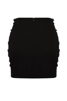 TRENDYOLMILLA Pudra 3 Boyutlu Cicekli Dokuma Mini Etek TPRSS24ET00016 фото 7