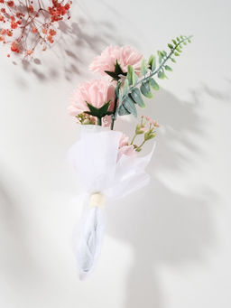 Букет из мыльных лепестков для ванны Три гвоздики на подиуме, подарочный, розовый, 8?8?25 см - Simaland фото 4