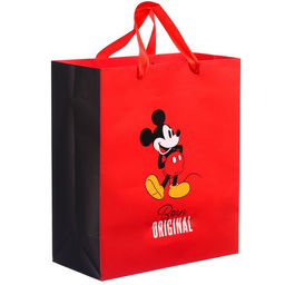 Пакет ламинированный вертикальный, 23 х 27 х 11 см Born original, Микки Маус - Disney фото 2