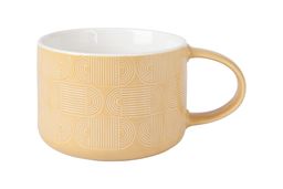 Кружка Геометрия, охра, 0,5 л