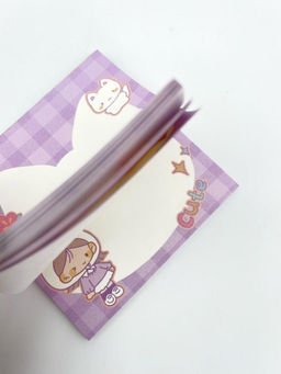 Блок для заметок "Cute kitty", 50 л. 8*8 см