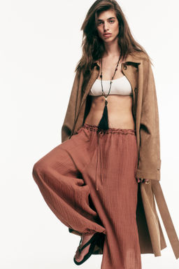 Pantal?n globo con cord?n de ajuste - H&m фото 5