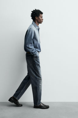 STRAIGHT ANKLE FIT JEANS - Zara фото 6