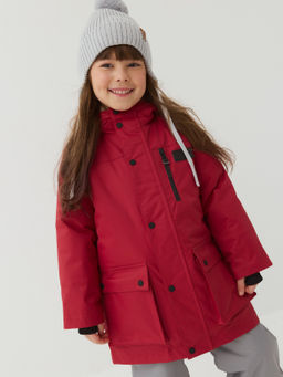 Парка демисезонная Томат - Bungly фото 3