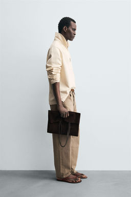 WASHED TEXTURED OVERSHIRT - Zara фото 4