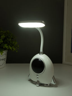 Ночник карандашница "Ракета" 6хLED 3Вт 5V USB АКБ 2 режима 7х11х27 см