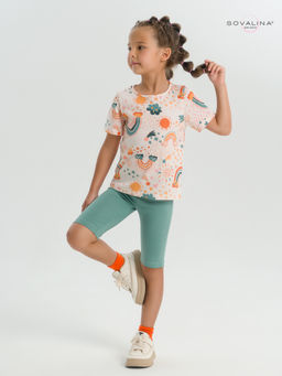 Костюм Актив радуга бохо-изумруд - Sovalina фото 12