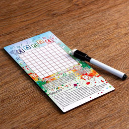 Настольная игра 2 в 1 Балда, Крестики-нолики , стираемый маркер - Время игры фото 5