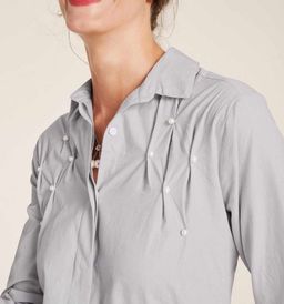 Блузка, серая - Ashley brooke фото 5