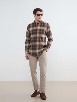 Regular Fit Ekose Erkek G?mlek