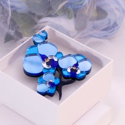 Брошь Орхидея