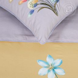 Лусия Евро/Пододеяльник: 1 шт. - 220*200; Простыня: 1 шт. - 240*240; Наволочка: 2 шт. - 70*70; Наволочка: 2 шт. - 50*70; Велюр