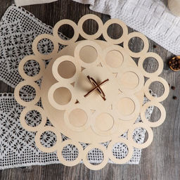 Подставка для яиц пасхальная, 2-х ярусная, 24 ячейки, 30?30?20 см - Доляна фото 3