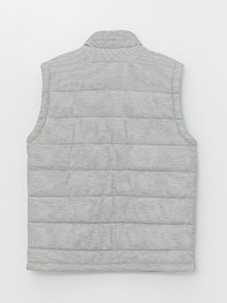 Slim Fit Dik Yaka Erkek ?i?me Yelek