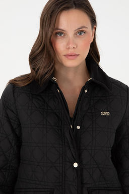 Женское черное пальто Неожиданная скидка в корзине - U.s. polo assn фото 2