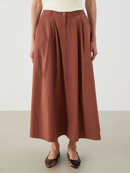 Standart Fit Pileli Etek