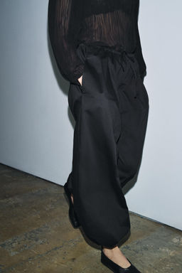 ZW COLLECTION BAGGY TROUSERS - Zara фото 4