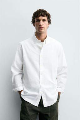TEXTURED COTTON SHIRT - Zara фото 2