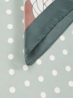 Платок жен. виск+шелк 90х90 MR72SCRF-19 - Maxroses фото 3