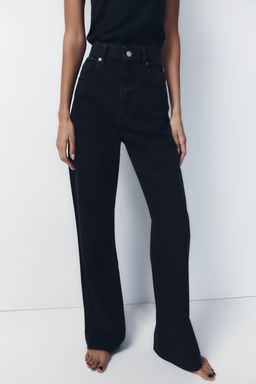 TRF WIDE-LEG HIGH-WAIST JEANS - Zara фото 13