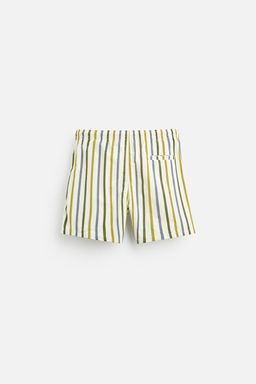 REGULAR STRIPED SWIMMING TRUNKS - Zara фото 2