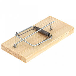 Мышеловка деревянная маленькая 13х6х1,5см (Россия)