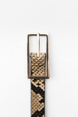 ANIMAL PRINT SLIM BELT - Zara фото 5