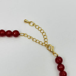 Колье из Сердолика с Гранатом