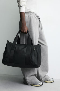 TEXTURED TRAVEL BAG - Zara фото 8