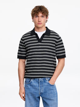 Polo de lino de algod?n